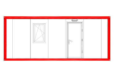 ALY 205 Şantiye Ofis Konteyner