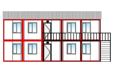 ALY 401 Şantiye Ofis Konteyner