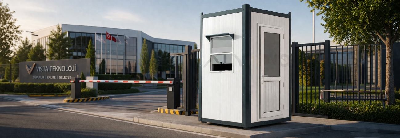 Fabrika ve Kurumsal Alan Güvenlik Kabini