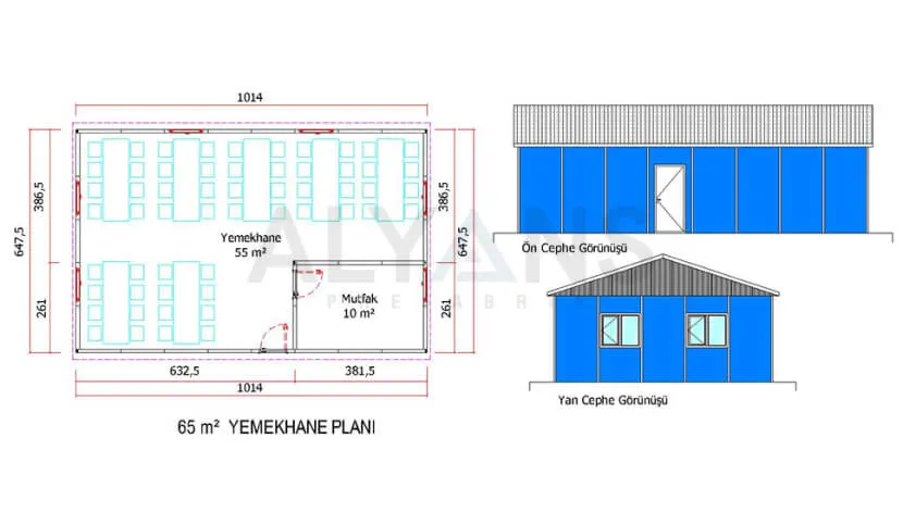 65-m2-prefabrik-yemekhane-plan