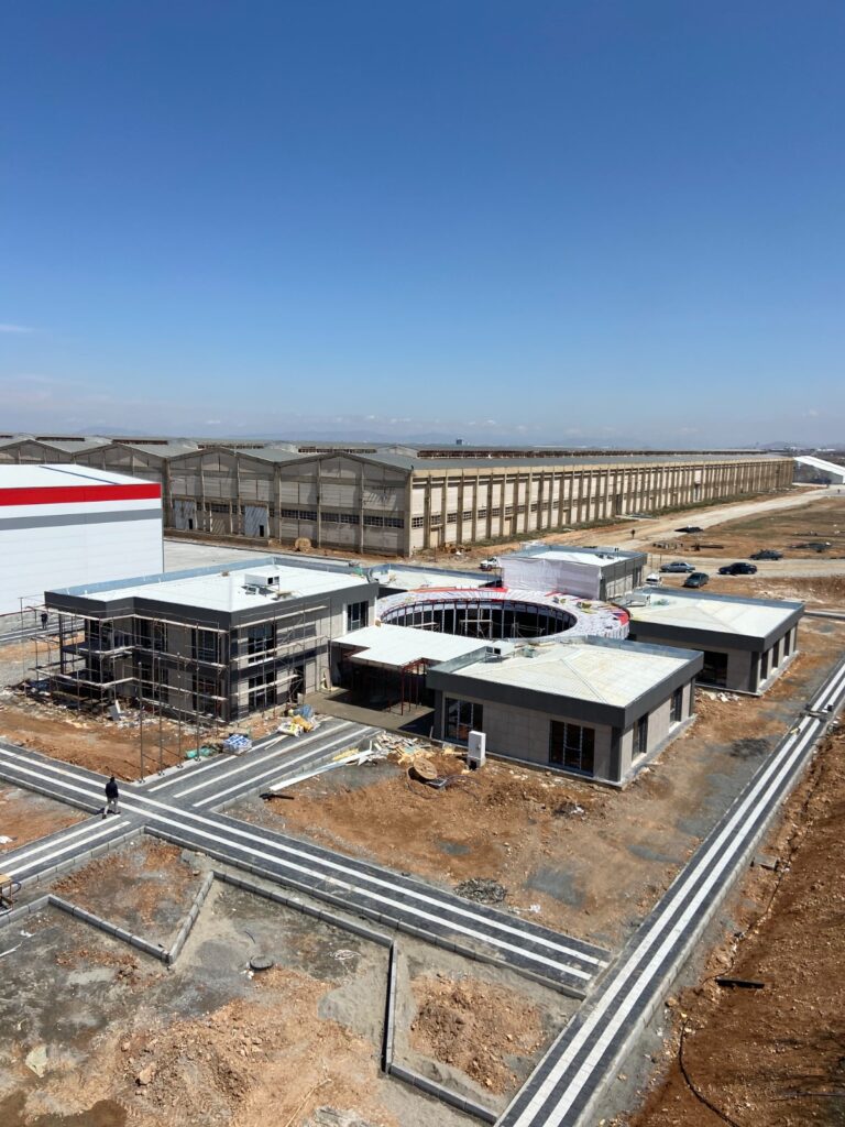 Malatya Türk Kızılay Prefabrik Hizmet Binası Projesi