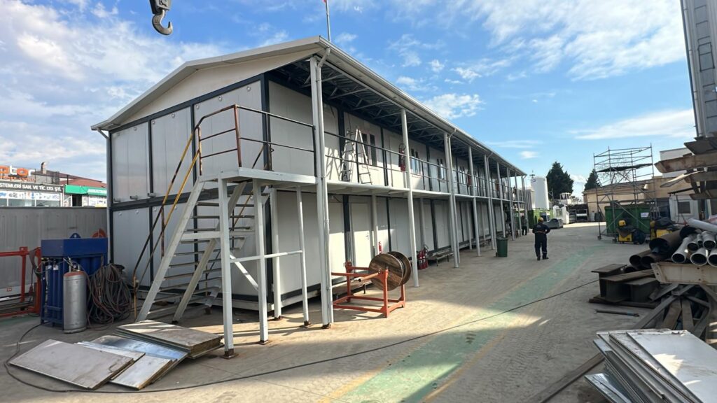 Ada Tersanesi 378 m² Prefabrik Yatakhane Projesi
