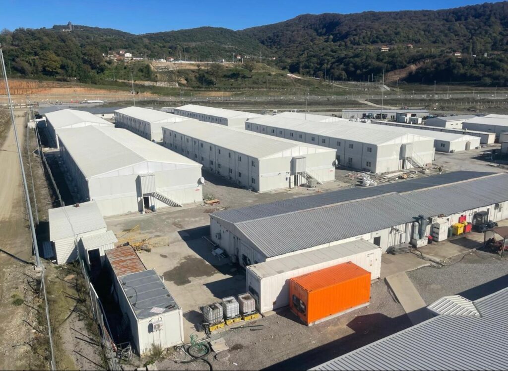 Sakarya / Filyos Doğalgaz İşleme Tesisi Prefabrik Mobilizasyon Projesi