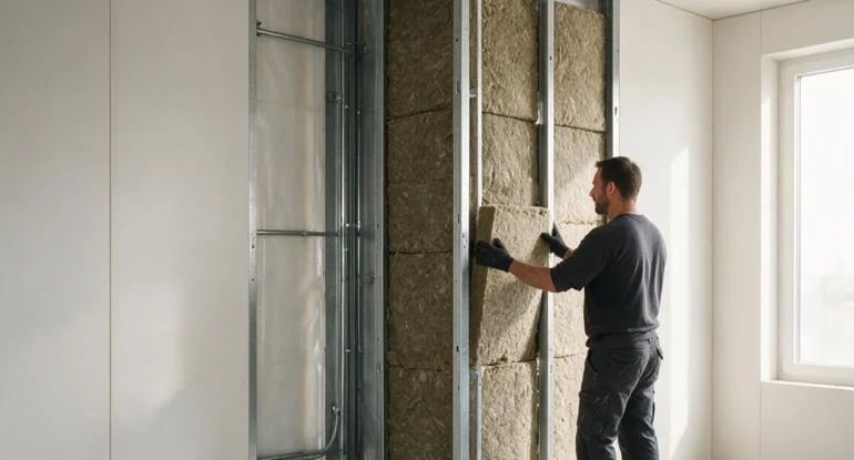 Taş yünü nedir ve prefabrik yapı duvarına nasıl uygulanır?
