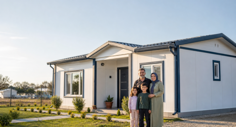 Devlet destekli prefabrik ev ve başvuru şartları